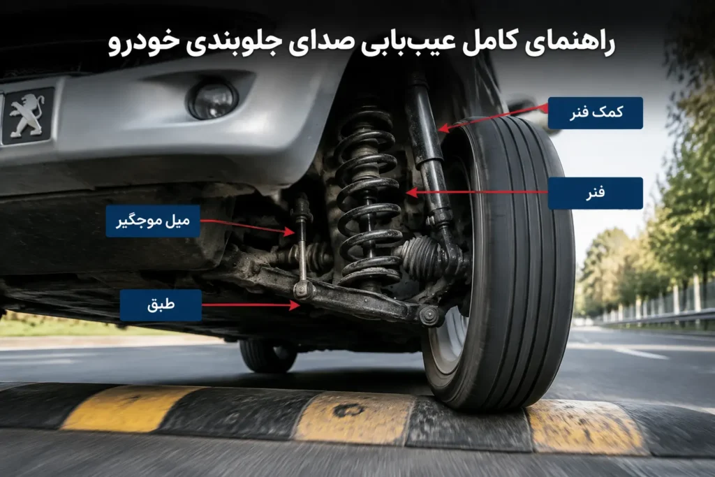 راهنمای کامل عیب یابی جلوبندی